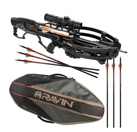 Ravin R26 Crossbow Kit With Case, Bolts, Ravin Scope And Night Vision ...