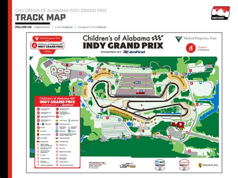 Barber Motorsports Park Map