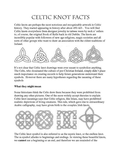 Celtic Designs and Their Meanings | Celtic Symbols And Their Meanings ...