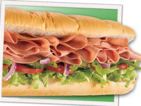 Subway Nutrition Cold Cut Combo - Nutrition Ftempo