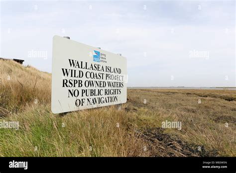 Wallasea Island, Essex. Rspb nature reserve Stock Photo - Alamy