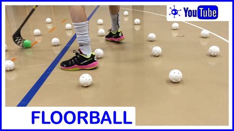 Floorball Stickhandling - YouTube