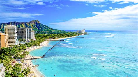 Waikiki Beach Island Hawaii - jawapan lay