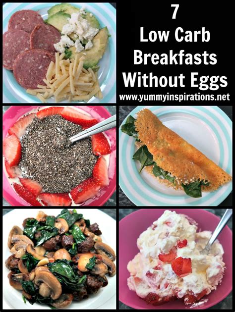 No Carb Breakfast Ideas | Examples and Forms