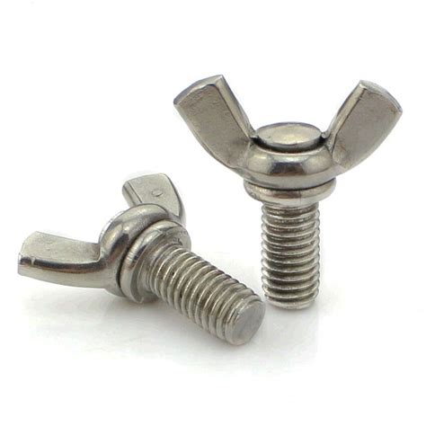 M6 M8 M10 Wing Bolts Wingbolt Nut Butterfly Screw A2 304 Stainless ...