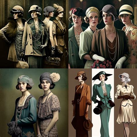 1920s fashion Midjourney style | Andrei Kovalev's Midlibrary 2.0