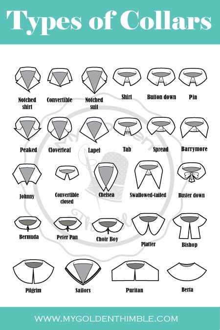 Types Of Collars Guide: Name, Pictures, and Descriptions.