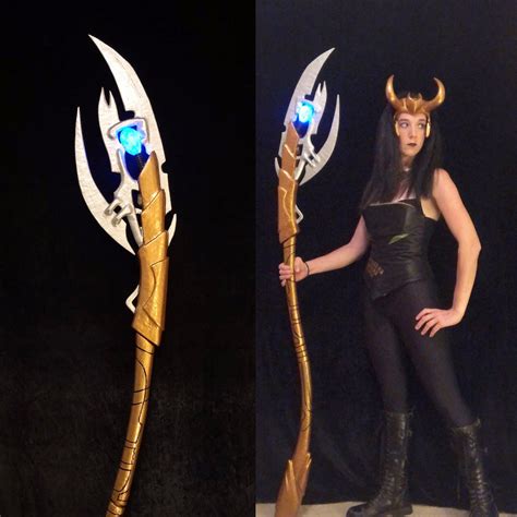 Loki Scepter Light Up Full Scale 5 1/2 Feet Tall | Etsy