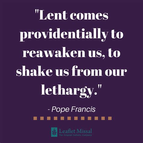 9 Inspiring Lenten Quotes & Sayings from Pope Francis | News | Leaflet ...