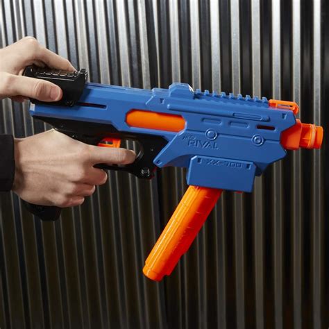 NERF Rival Finisher XX-700 Blaster With 7 NERF Rounds & Quick Loading ...