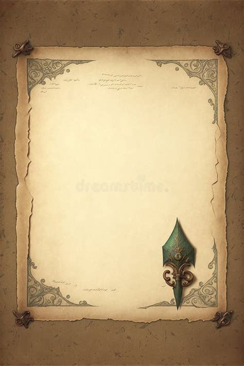 Medieval Paper Texture 007 - AI Generated Illustration Stock ...