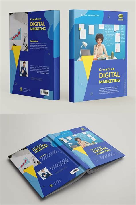 Business Book Cover Template | Business books, Book cover design ...