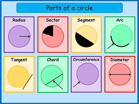 What are the Parts of a Circle - A Plus Topper