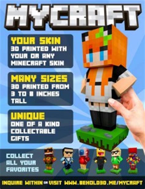 Turn Your Minecraft Skin Into A 3d Model