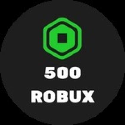 500 Robux Donate - Roblox