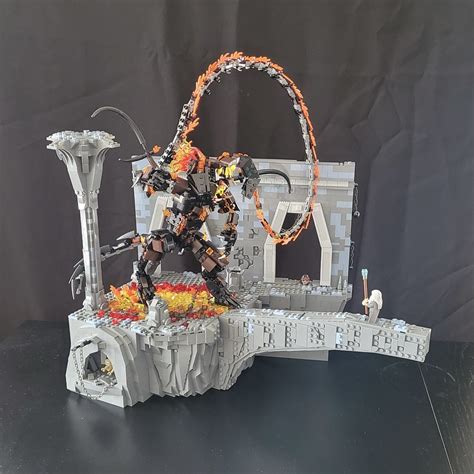 [MOC] The Balrog of Moria - LEGO Historic Themes - Eurobricks Forums