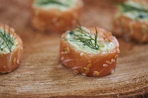 Smoked Salmon Canapés - Weald Smokery