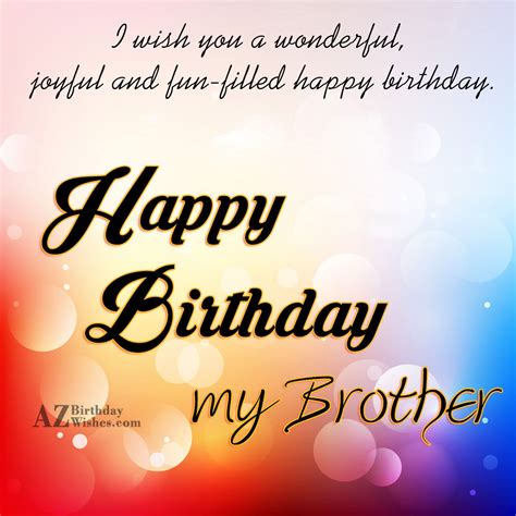 Happy Birthday Brother Wishes And Images / 100+ Heartfelt Birthday ...