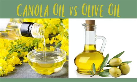 Canola Oil vs Olive Oil: The Ultimate Verdict - The Coconut Mama