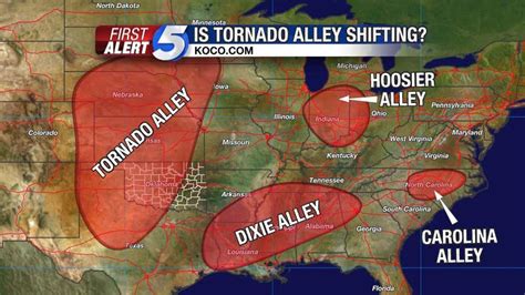 Texas Tornado Alley Map 2019