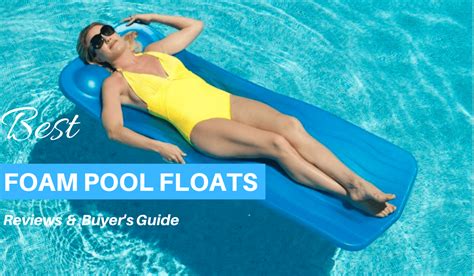 Best Foam Pool Floats (Lounger & Chair) - Reviews & Buyer's Guide