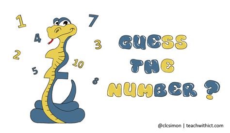 Guess the number game (Python tutorial) - teachComputing