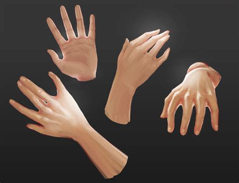 ArtStation - Hand and Lighting study