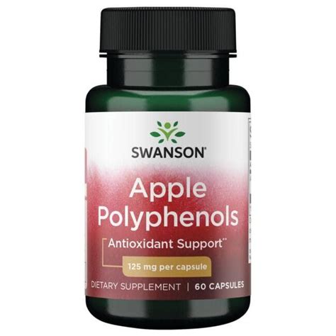 Swanson Ultra Apple Polyphenols 125 mg 60 Caps - Swanson®