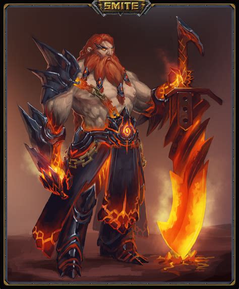 SMITE - Fire Giant by suburbbum on DeviantArt