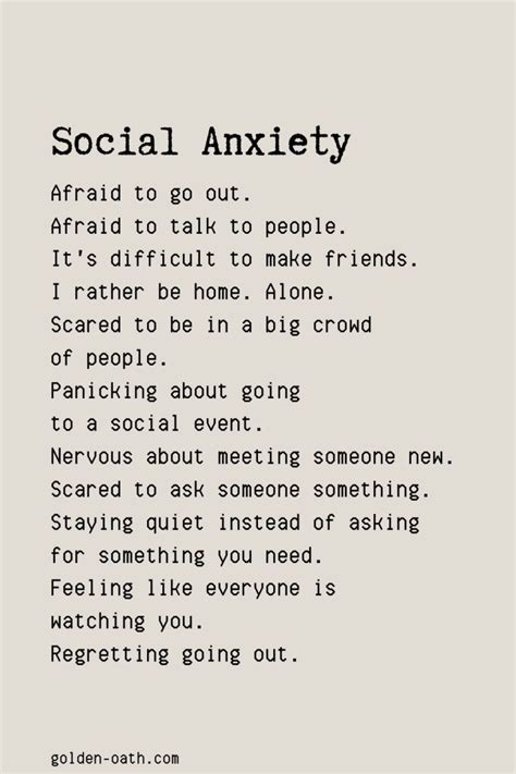 Social anxiety quotes – Artofit