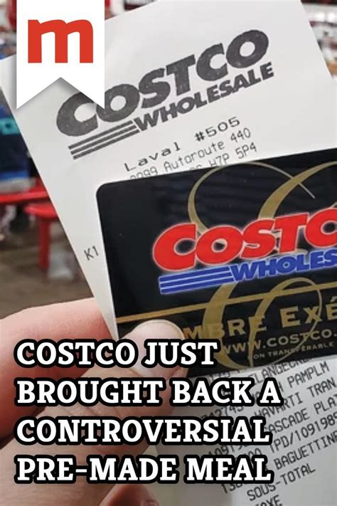 Costco Just Brought Back A Controversial Pre-Made Meal - Mashed | Food ...