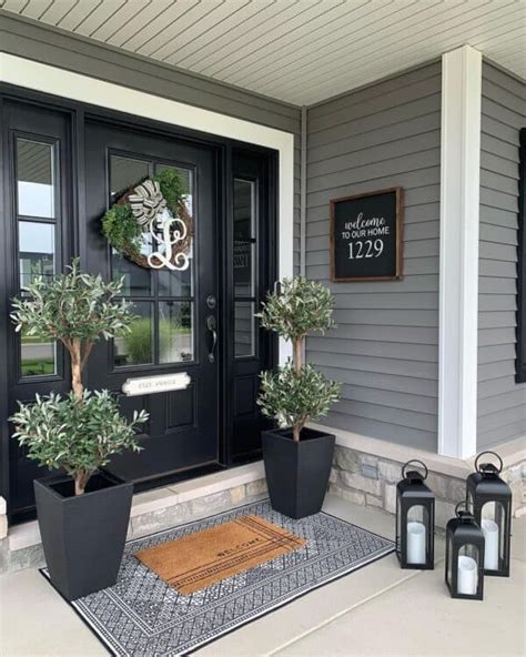 Black Farmhouse Front Door With Glass - Soul & Lane