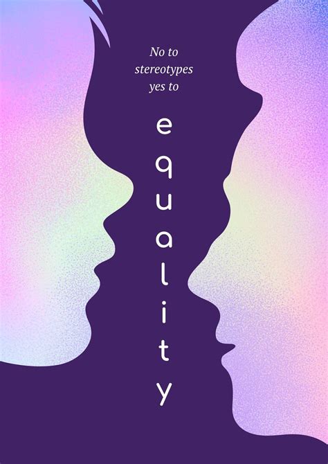 Gender Equality Poster Gender Equality Art Gender Equality – NBKomputer