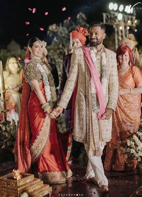 In photos: Hardik Pandya and Natasa Stankovic renew wedding vows in two ...