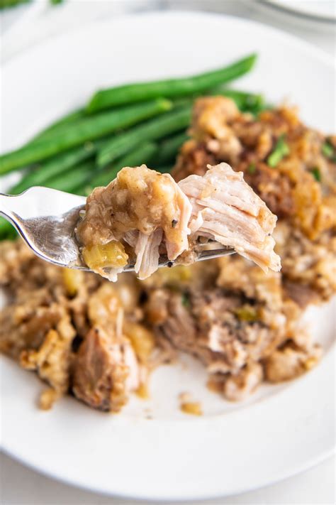 Slow Cooker Pork Chops with Stuffing | Easy Dinner Ideas