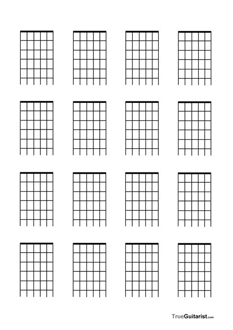 Ukulele Chord Diagram Maker