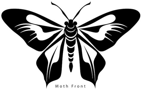 Premium Vector | Monarch butterfly silhouette vector illustration