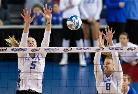 Photos: Creighton volleyball faces St. John's