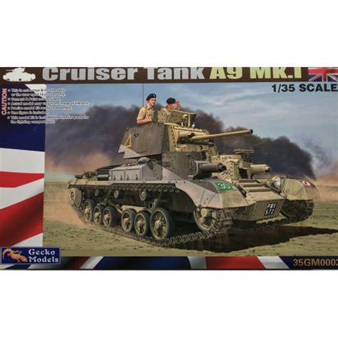 1:35 Cruiser Tank Mk. I, A9 Mk.1 Military Model Kit - Plastic Kits from ...