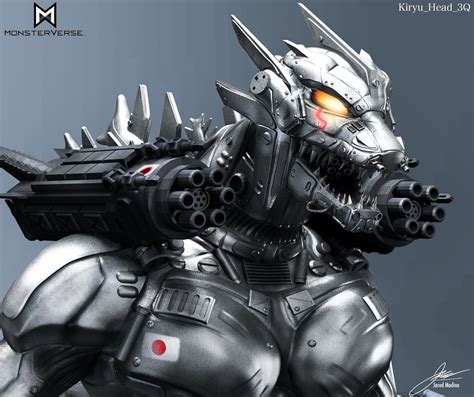 ArtStation - MonsterVerse Kiryu aka Super MechaGodzilla Redesign ...