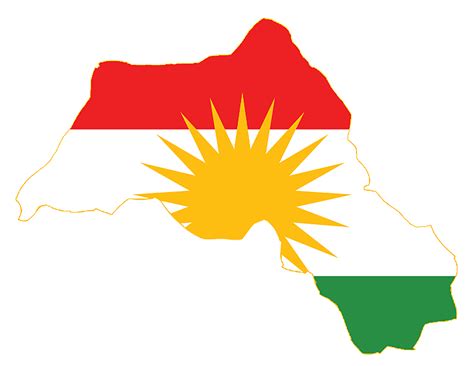 Kurdistan Flag Map :: Behance