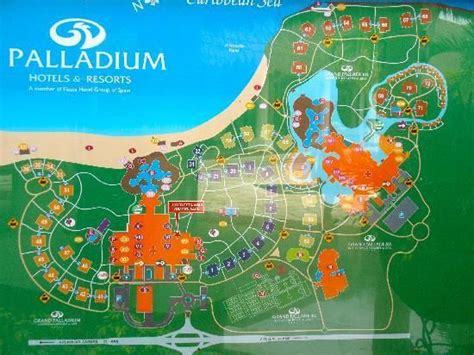 Grand Palladium Colonial Riviera Maya | Plan du site. Nous étions dans ...