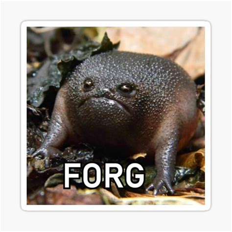 "forg" Sticker for Sale by rokucity | Redbubble