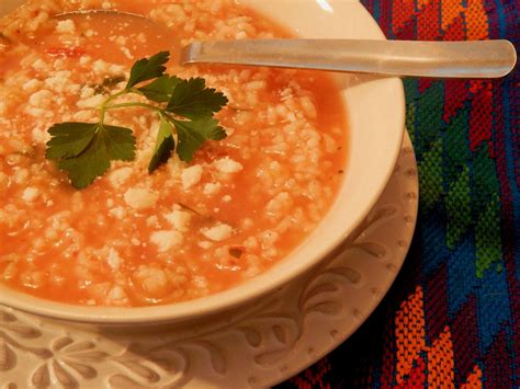 Mexican Rice Soup (Sopa Aguada de Arroz) Recipe