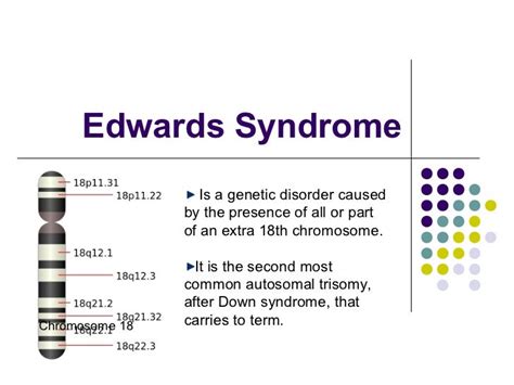 Edwards Syndrome Chart