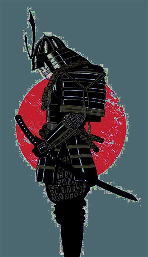 Japan Design Vector Samurai Illustrations., Japanese Samurai Art HD ...