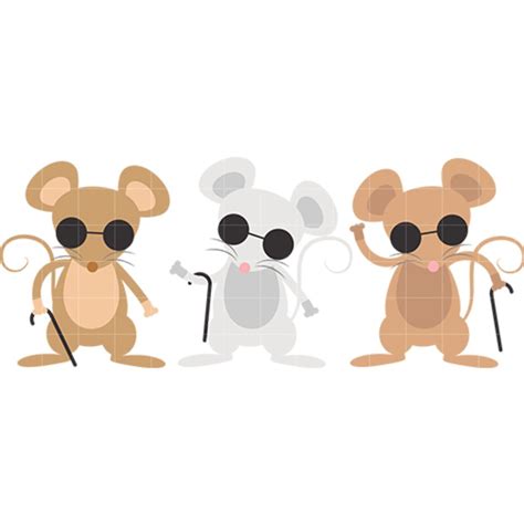 Three Blind Mice Clip Art N4 free image download