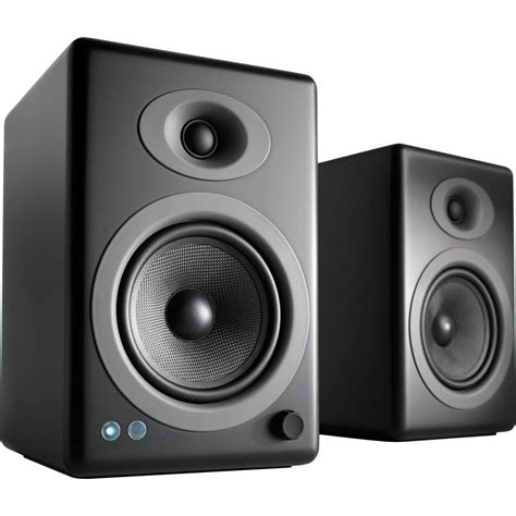 Audioengine: 5+ Wireless Powered Speakers (pair) - Satin Black | at ...