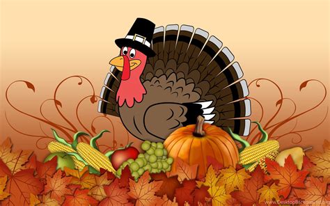 Happy Thanksgiving Turkey wallpaper.jpg Desktop Background