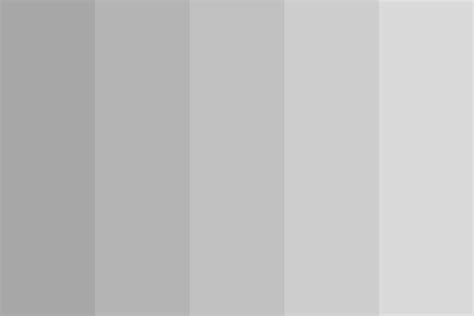 Shades of light grey Color Palette